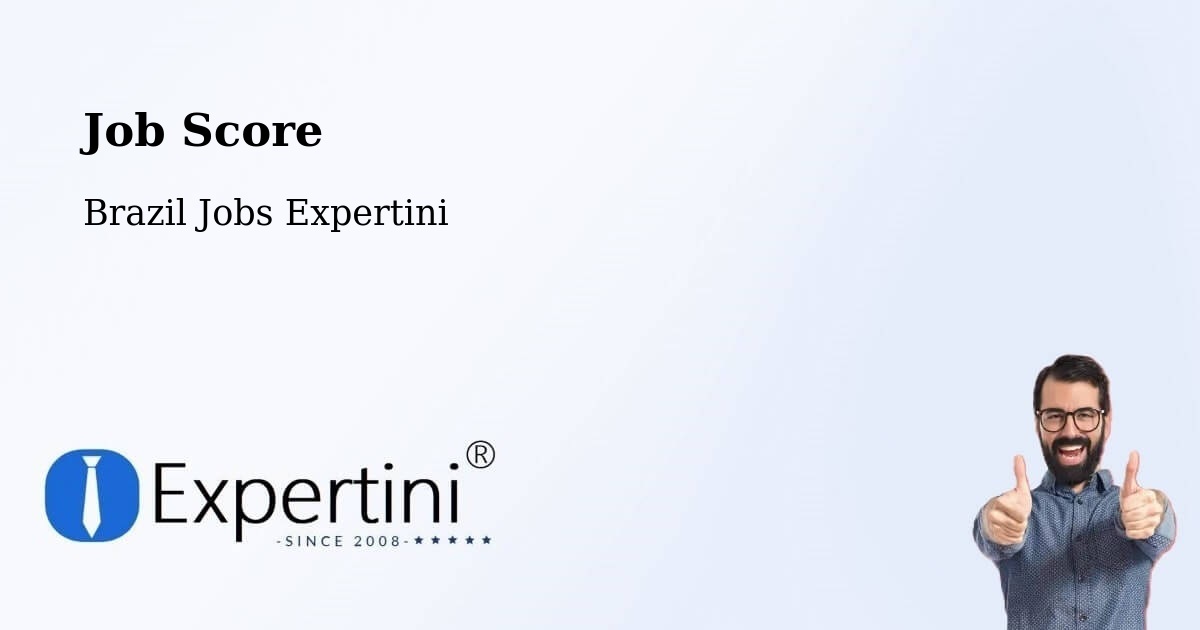 Job Score & Job Description Score Tool – Capela Nova - Brazil Jobs Expertini