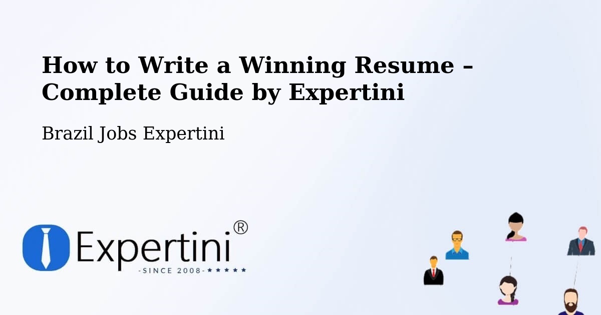 Resume Writing Guide for Job Seekers – Capela Nova - Capela Nova, Brazil Jobs Expertini