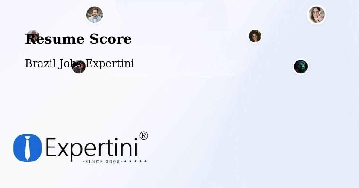 Resume Score & Job Description Match Tool – Capela Nova - Brazil Jobs Expertini