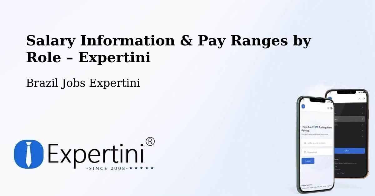 Salary Information & Pay Ranges – Capela Nova - Capela Nova, Brazil Jobs Expertini